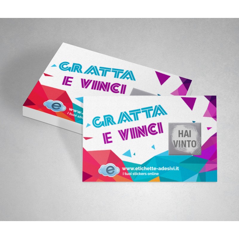 GRATTA E VINCI - SCRATCH CARD