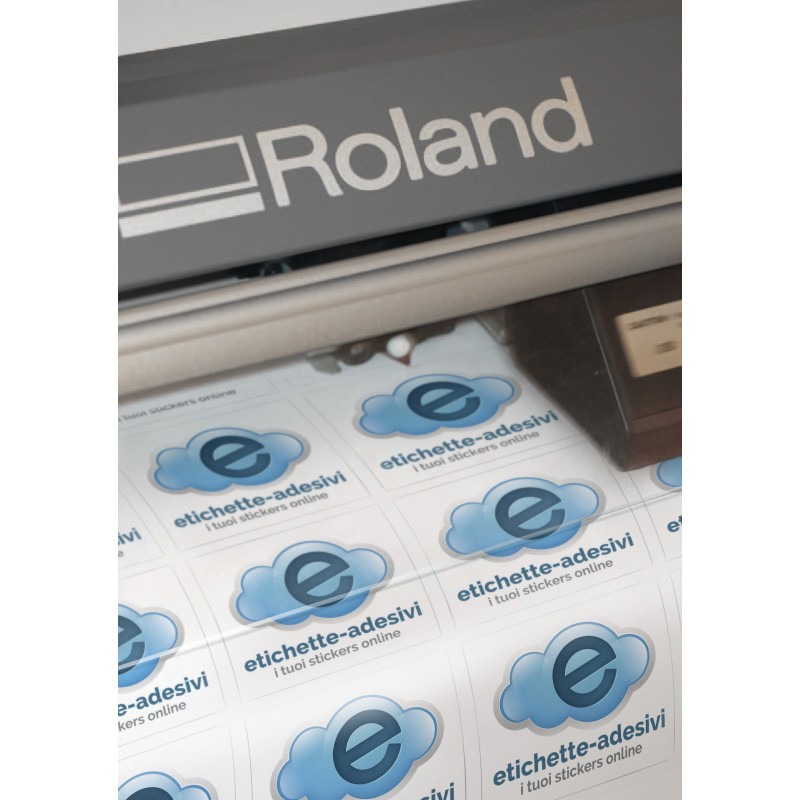 Etichette e adesivi rettangolari