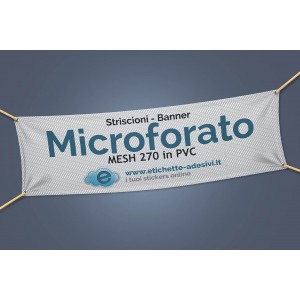 Striscioni - Banner Mesh Microforato