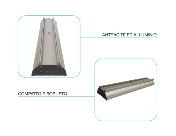Roll Up Bifacciale 100x200